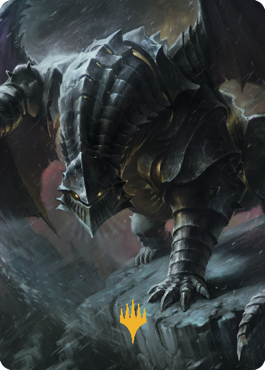 Chardalyn Dragon Art Card (Gold-Stamped Signature) [Commander Legends: Battle for Baldur's Gate Art Series] | Devastation Store