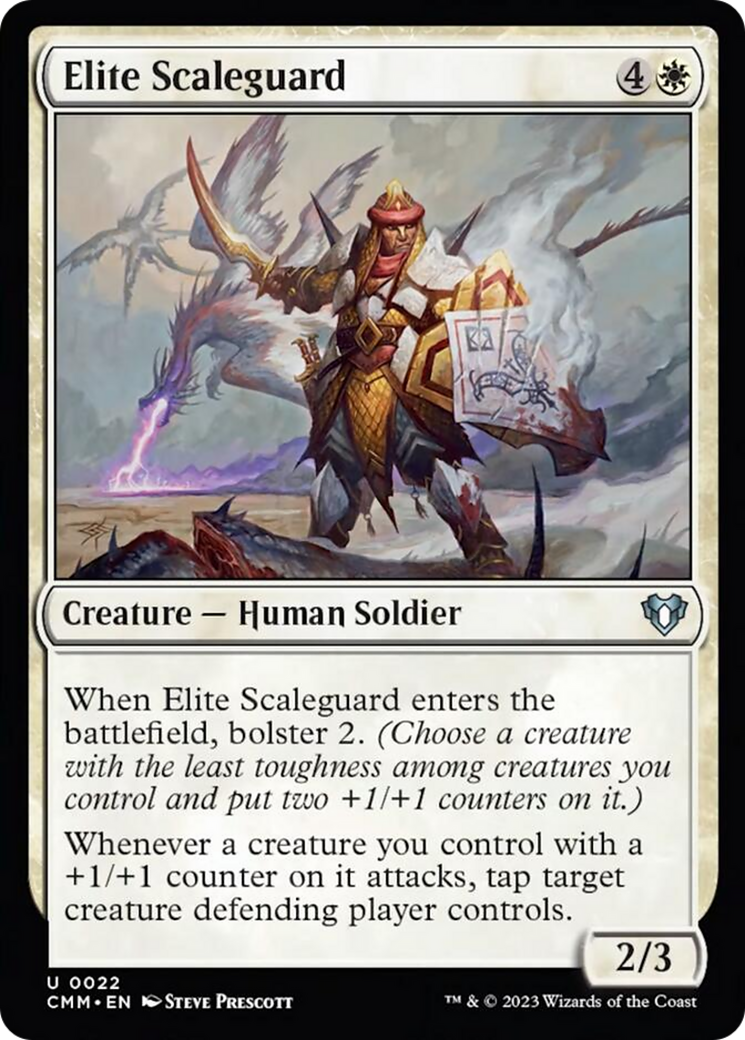 Elite Scaleguard [Commander Masters] | Devastation Store