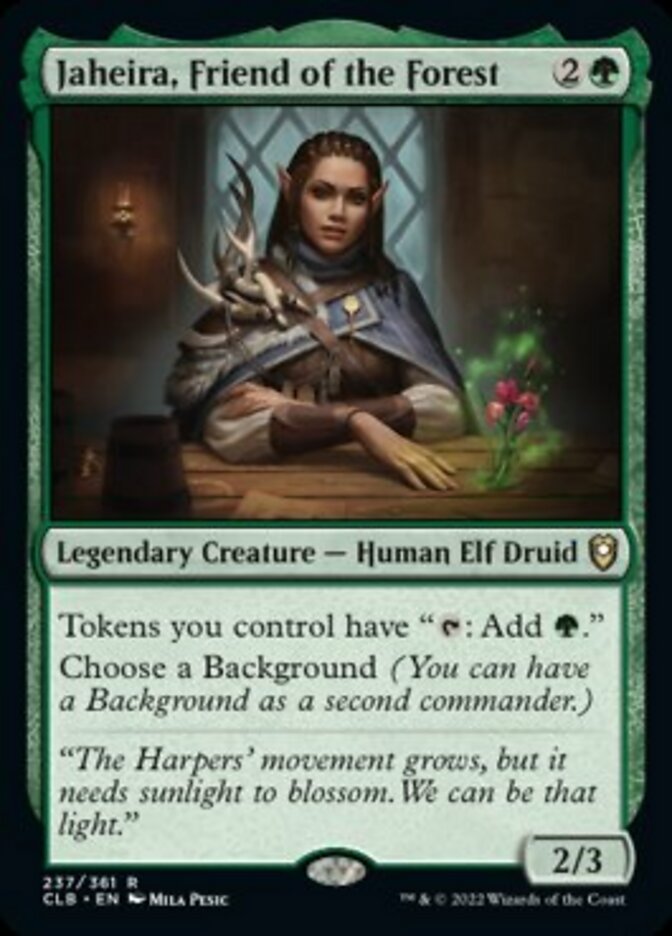 Jaheira, Friend of the Forest [Commander Legends: Battle for Baldur's Gate] | Devastation Store