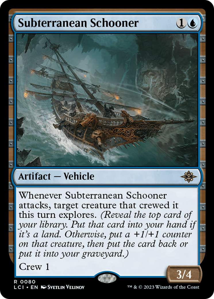 Subterranean Schooner [The Lost Caverns of Ixalan] | Devastation Store