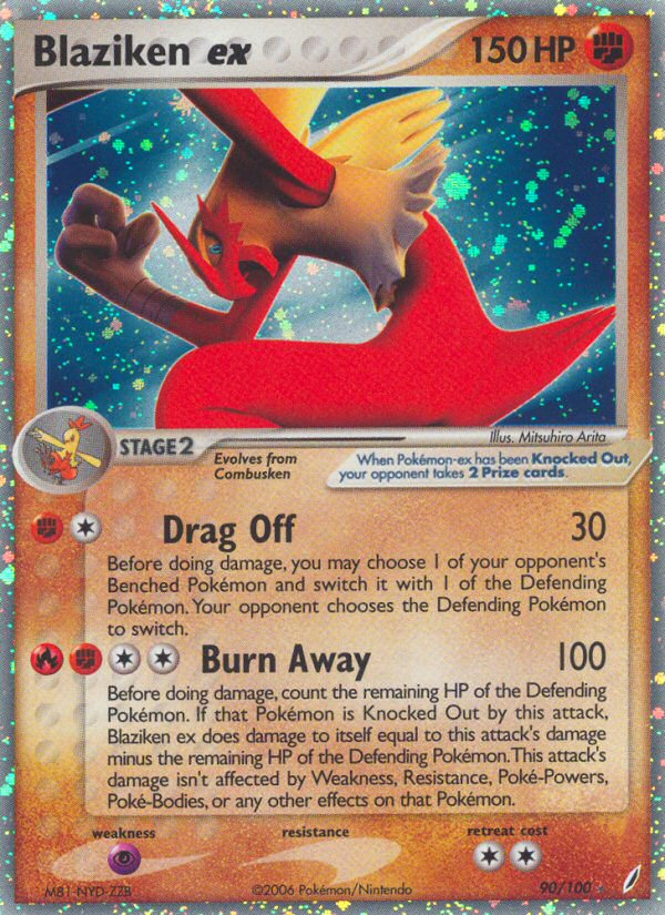 Blaziken ex (90/100) [EX: Crystal Guardians] | Devastation Store