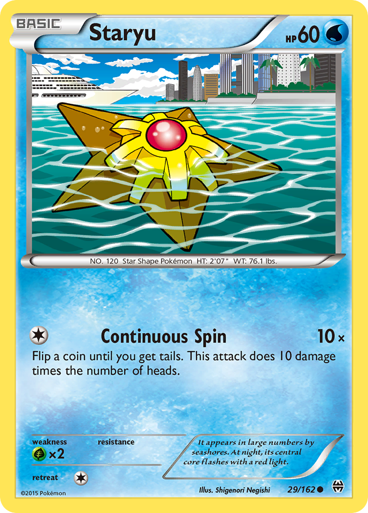 Staryu (29/162) [XY: BREAKthrough] | Devastation Store