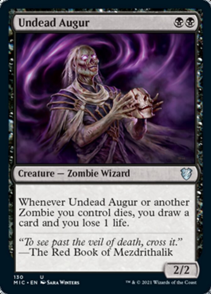 Undead Augur [Innistrad: Midnight Hunt Commander] | Devastation Store