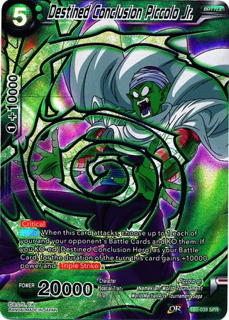 Destined Conclusion Piccolo Jr. (SPR) [TB2-039] | Devastation Store