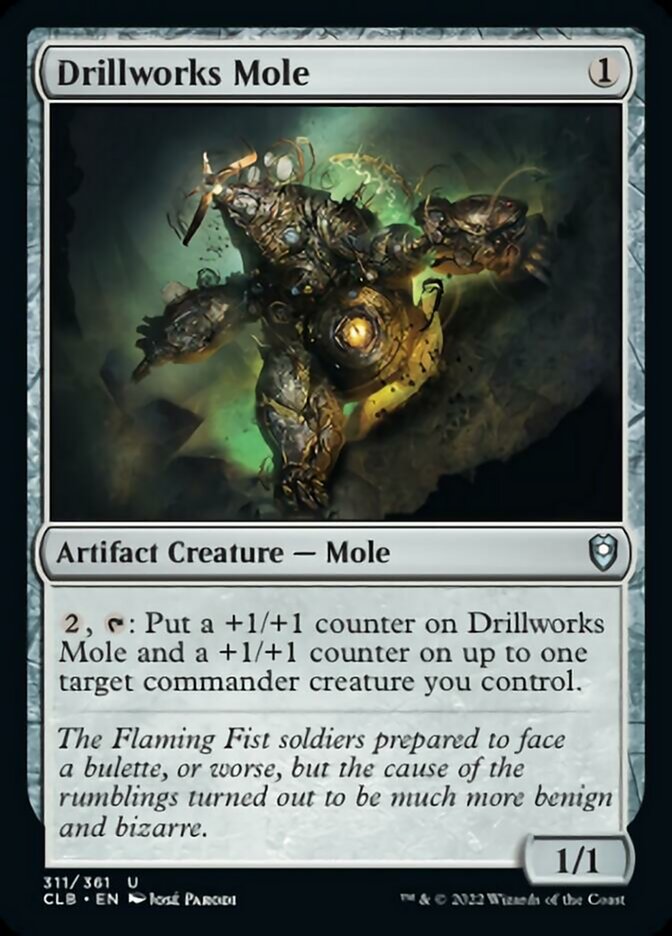 Drillworks Mole [Commander Legends: Battle for Baldur's Gate] | Devastation Store