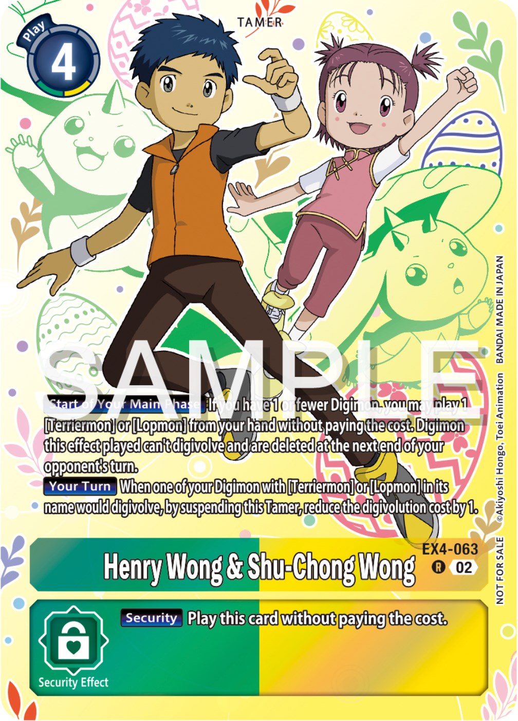 Henry Wong & Shu-Chong Wong [EX4-063] (Spring Break Event 2024) [Alternative Being Booster Promos] | Devastation Store