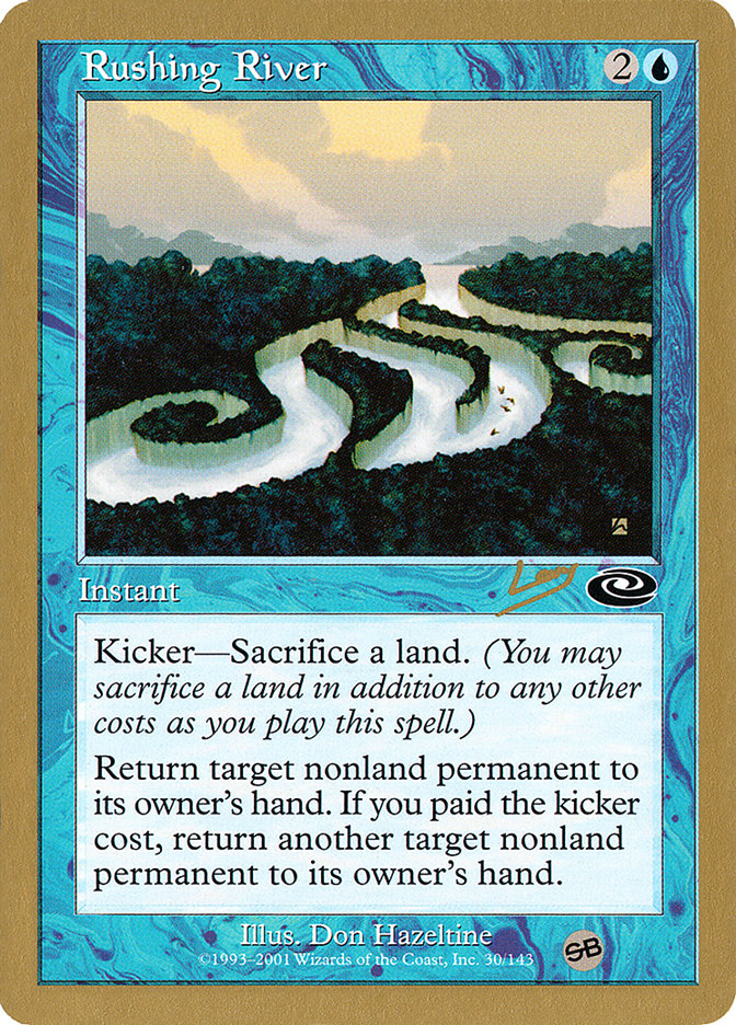 Rushing River (Raphael Levy) (SB) [World Championship Decks 2002] | Devastation Store