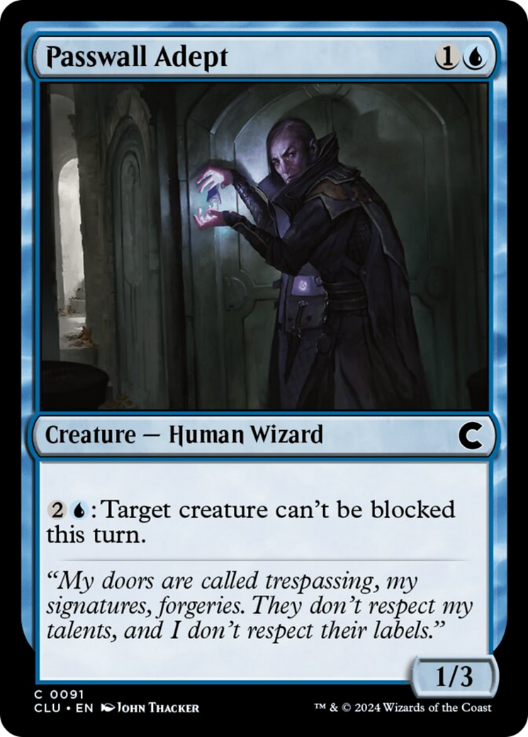 Passwall Adept [Ravnica: Clue Edition] | Devastation Store