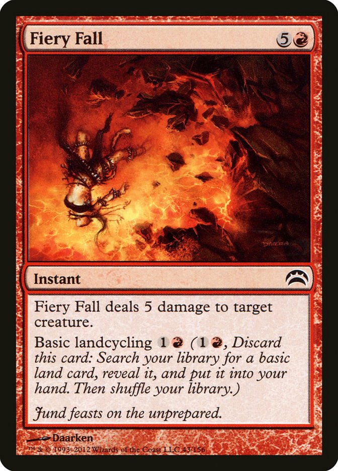 Fiery Fall [Planechase 2012] | Devastation Store