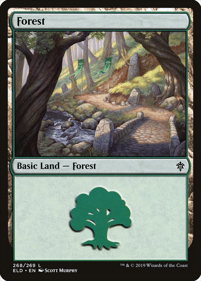 Forest (268) [Throne of Eldraine] | Devastation Store
