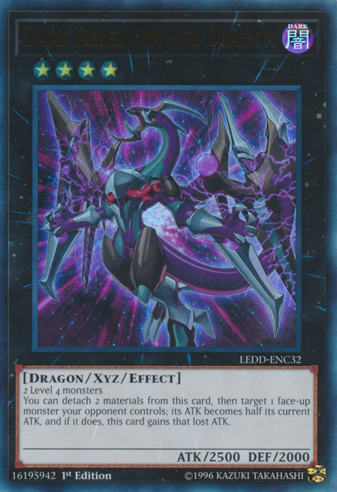 Dark Rebellion Xyz Dragon [LEDD-ENC32] Ultra Rare | Devastation Store