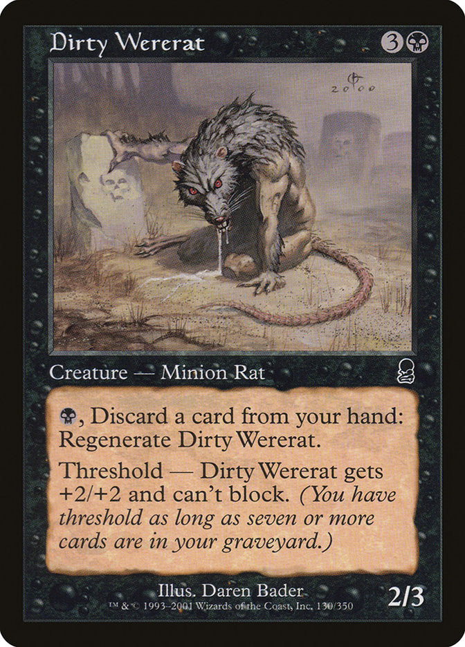 Dirty Wererat [Odyssey] | Devastation Store