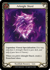 Arknight Shard [CRU000] 1st Edition Cold Foil - Devastation Store | Devastation Store