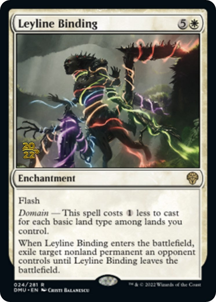 Leyline Binding [Dominaria United Prerelease Promos] | Devastation Store