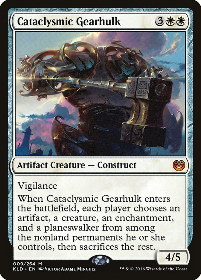 Cataclysmic Gearhulk [Kaladesh] - Devastation Store | Devastation Store