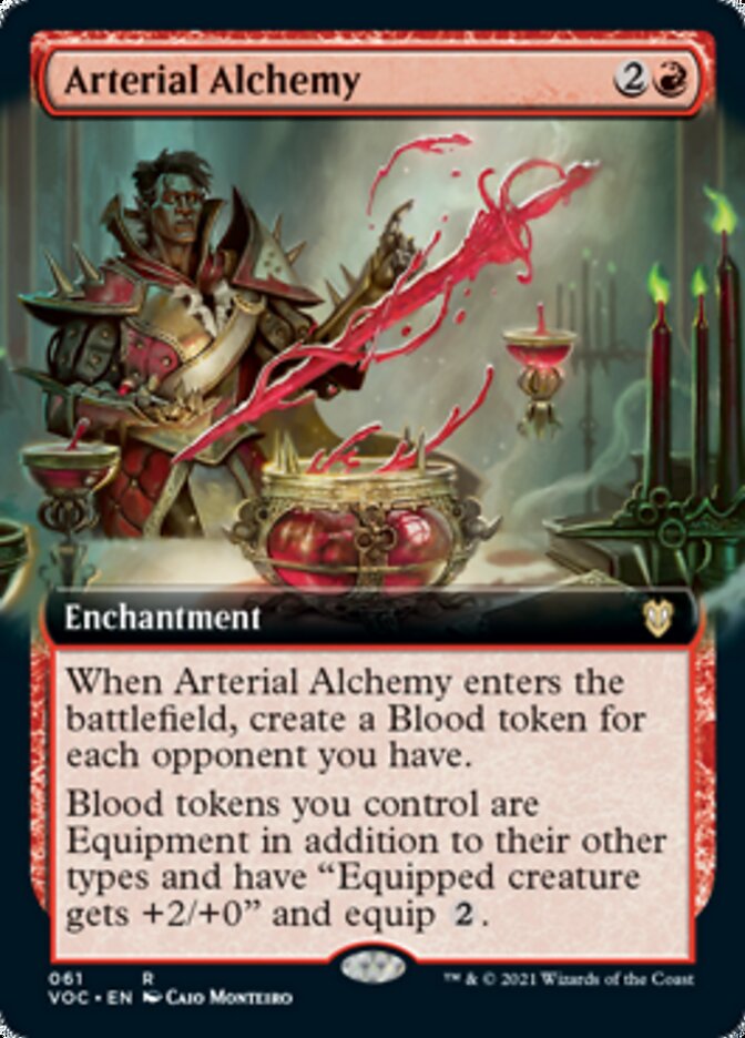 Arterial Alchemy (Extended) [Innistrad: Crimson Vow Commander] | Devastation Store