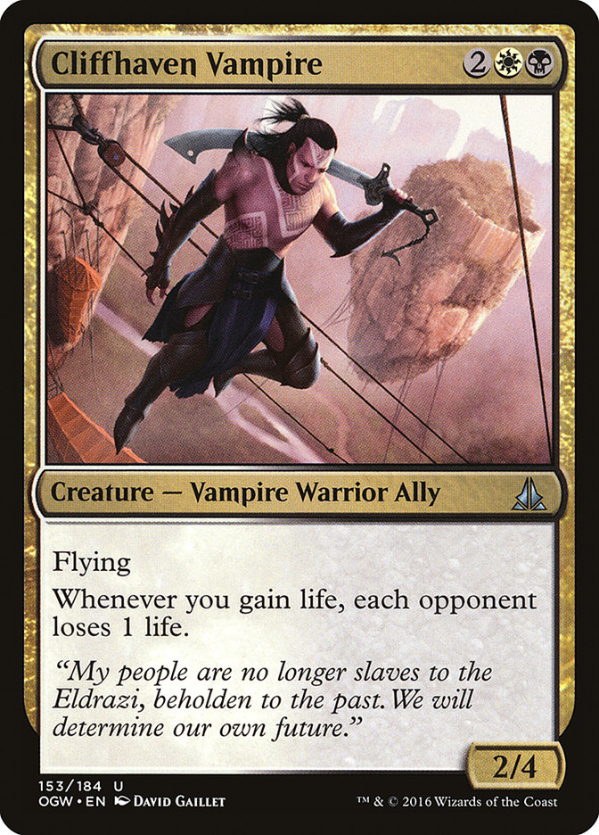 Cliffhaven Vampire [Oath of the Gatewatch] - Devastation Store | Devastation Store