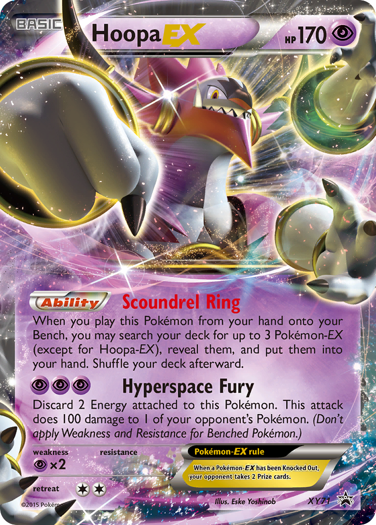 Hoopa EX (XY71) [XY: Black Star Promos] | Devastation Store