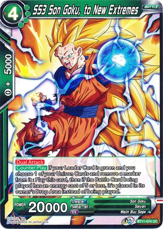 SS3 Son Goku, to New Extremes [BT11-074] | Devastation Store