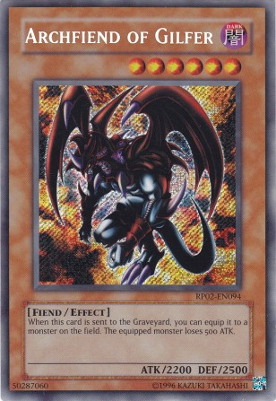 Archfiend of Gilfer [RP02-EN094] Secret Rare | Devastation Store