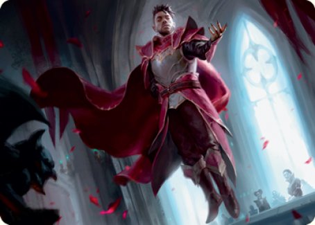 Markov Waltzer Art Card [Innistrad: Crimson Vow Art Series] | Devastation Store