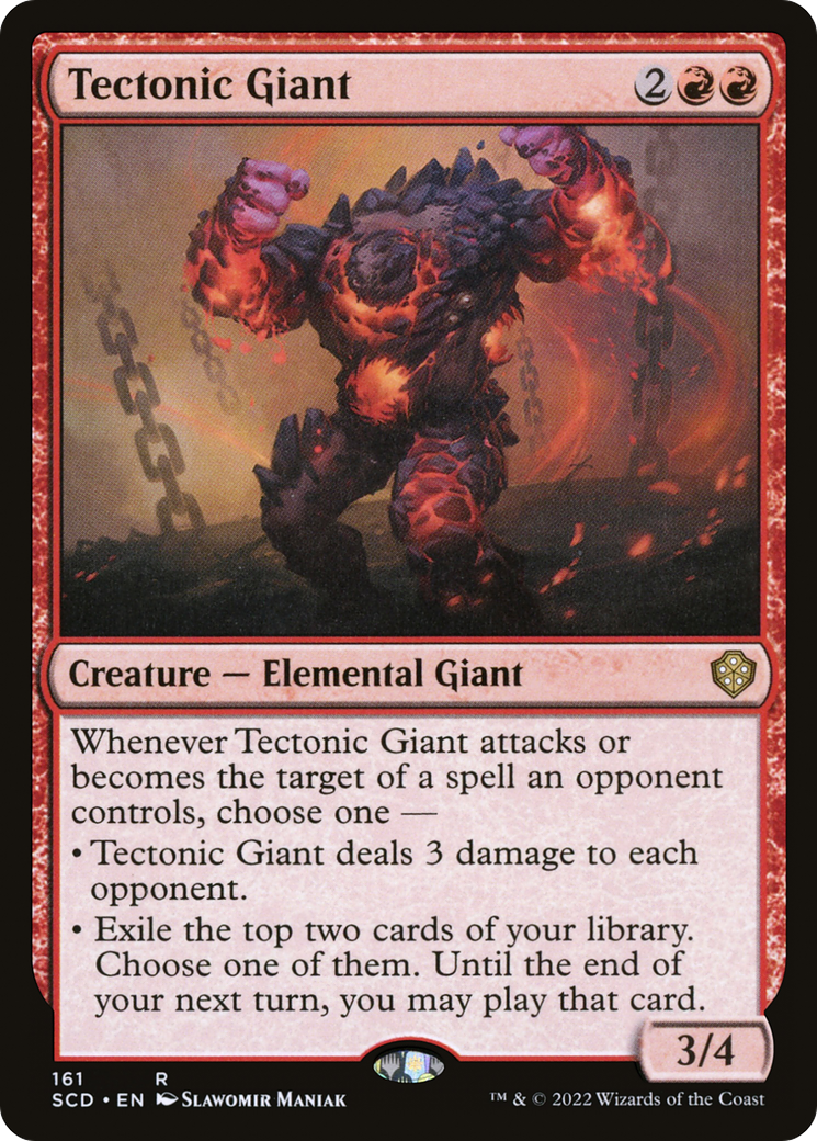 Tectonic Giant [Starter Commander Decks] | Devastation Store