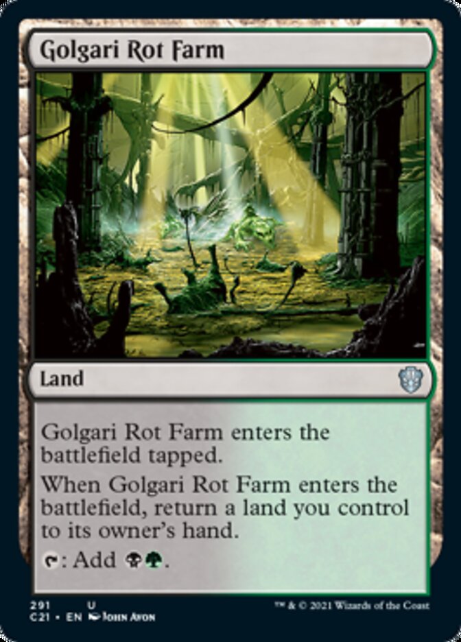 Golgari Rot Farm [Commander 2021] | Devastation Store