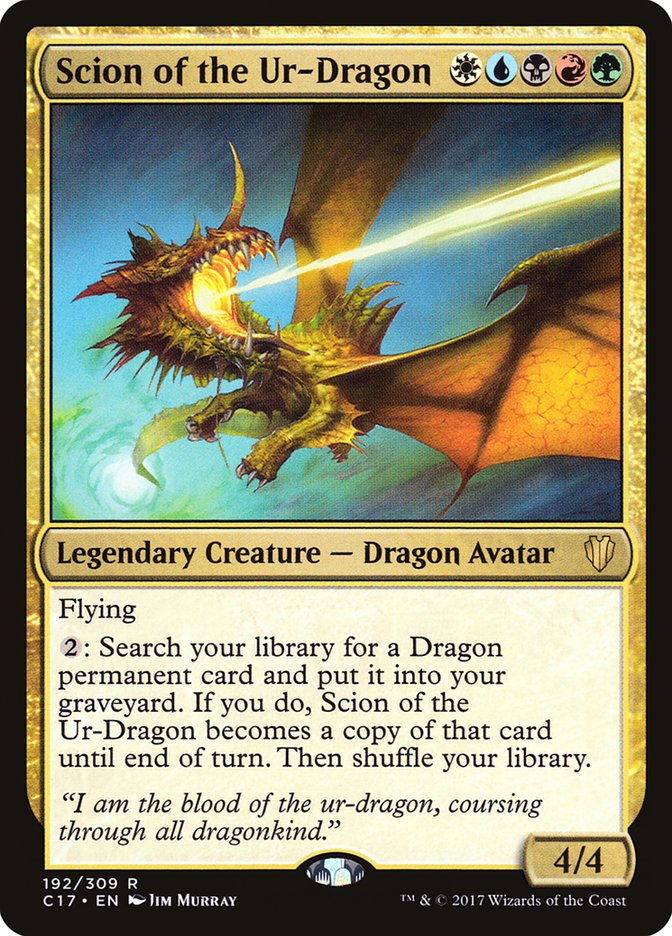 Scion of the Ur-Dragon [Commander 2017] - Devastation Store | Devastation Store