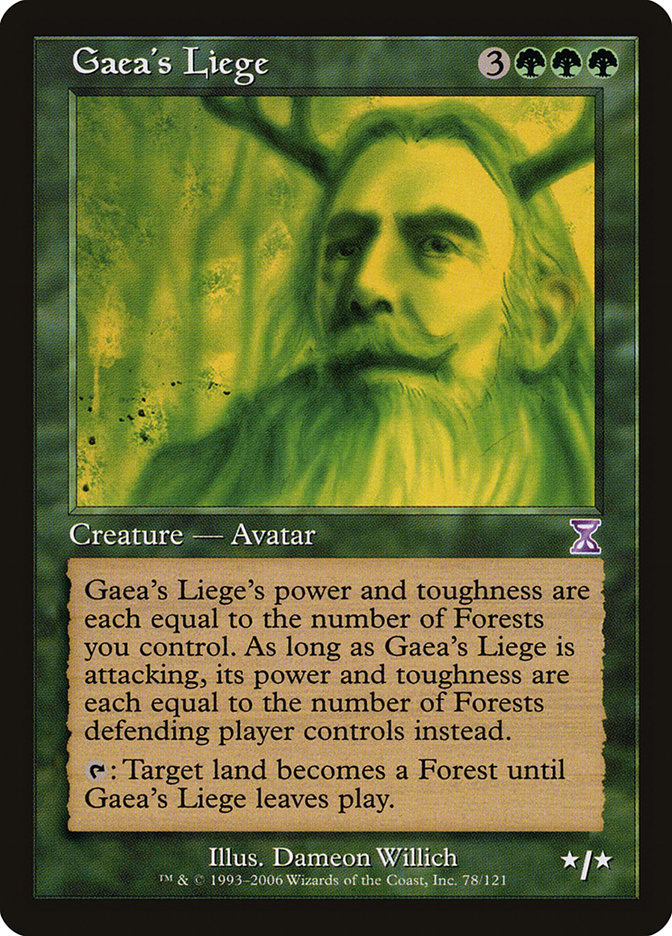 Gaea's Liege [Time Spiral Timeshifted] - Devastation Store | Devastation Store