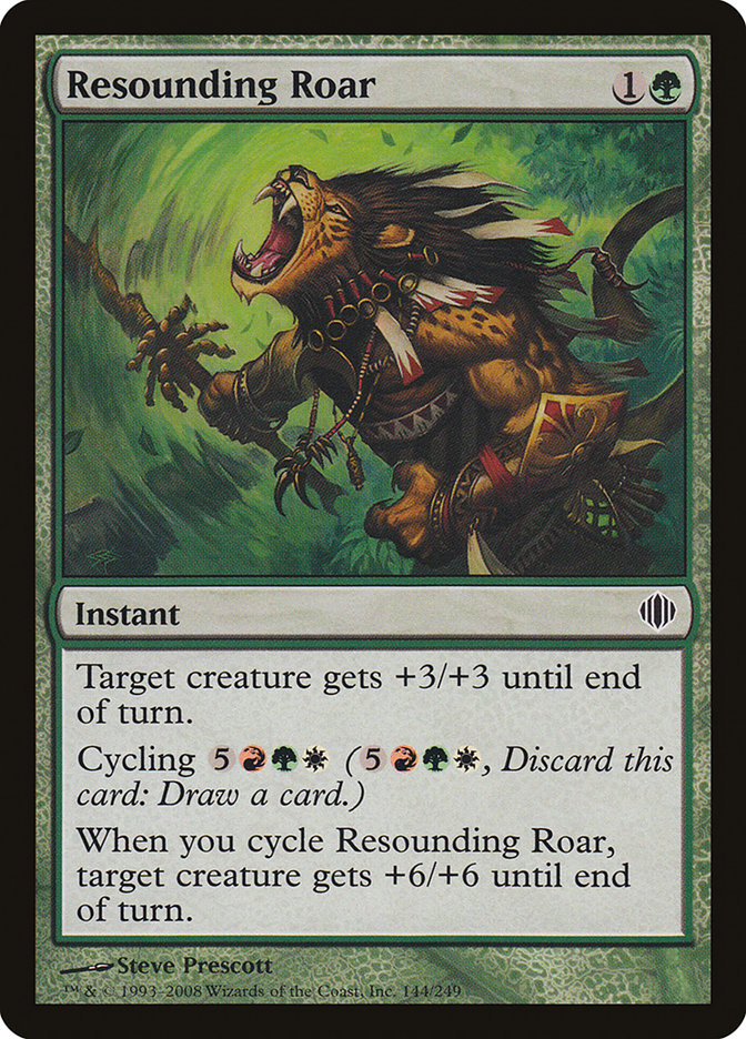 Resounding Roar [Shards of Alara] - Devastation Store | Devastation Store