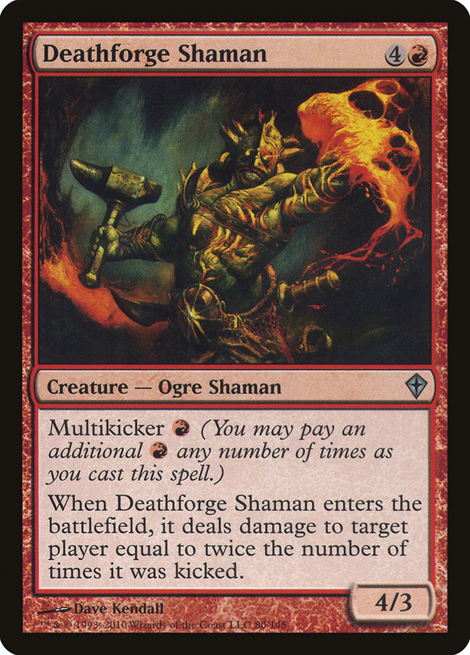 Deathforge Shaman [Worldwake] | Devastation Store