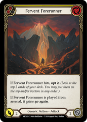 Fervent Forerunner (Yellow) [ARC183-C] 1st Edition Normal - Devastation Store | Devastation Store