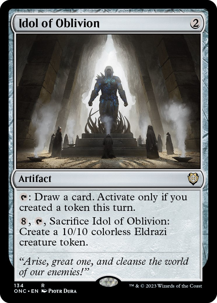 Idol of Oblivion [Phyrexia: All Will Be One Commander] | Devastation Store