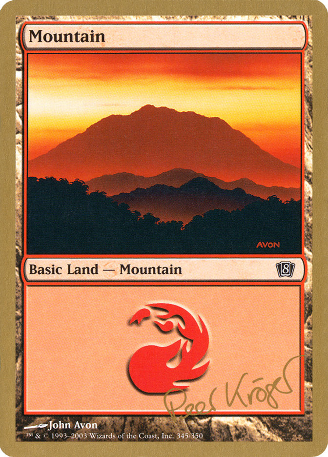Mountain (pk345) (Peer Kroger) [World Championship Decks 2003] | Devastation Store