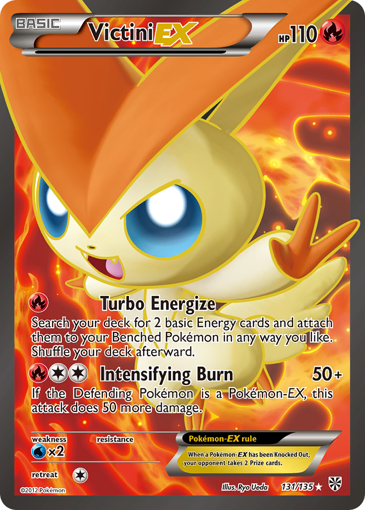 Victini EX (131/135) [Black & White: Plasma Storm] | Devastation Store