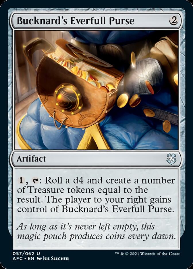 Bucknard's Everfull Purse [Dungeons & Dragons: Adventures in the Forgotten Realms Commander] | Devastation Store