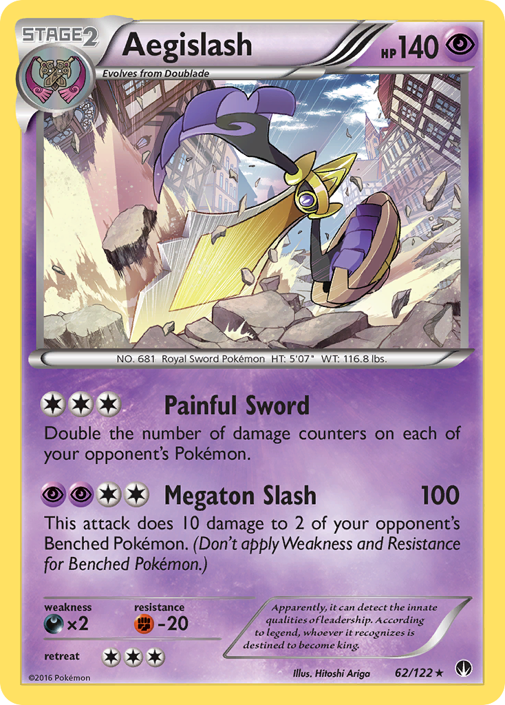 Aegislash (62/122) [XY: BREAKpoint] | Devastation Store