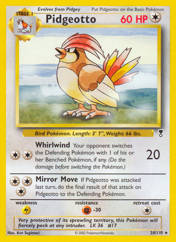 Pidgeotto (34/110) [Legendary Collection] | Devastation Store