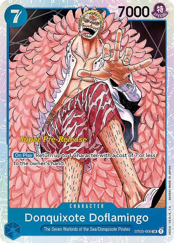 Donquixote Doflamingo [Super Pre-Release Starter Deck: The Seven Warlords of the Sea] | Devastation Store