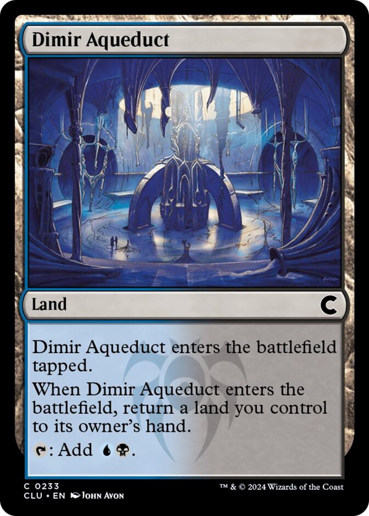 Dimir Aqueduct [Ravnica: Clue Edition] | Devastation Store