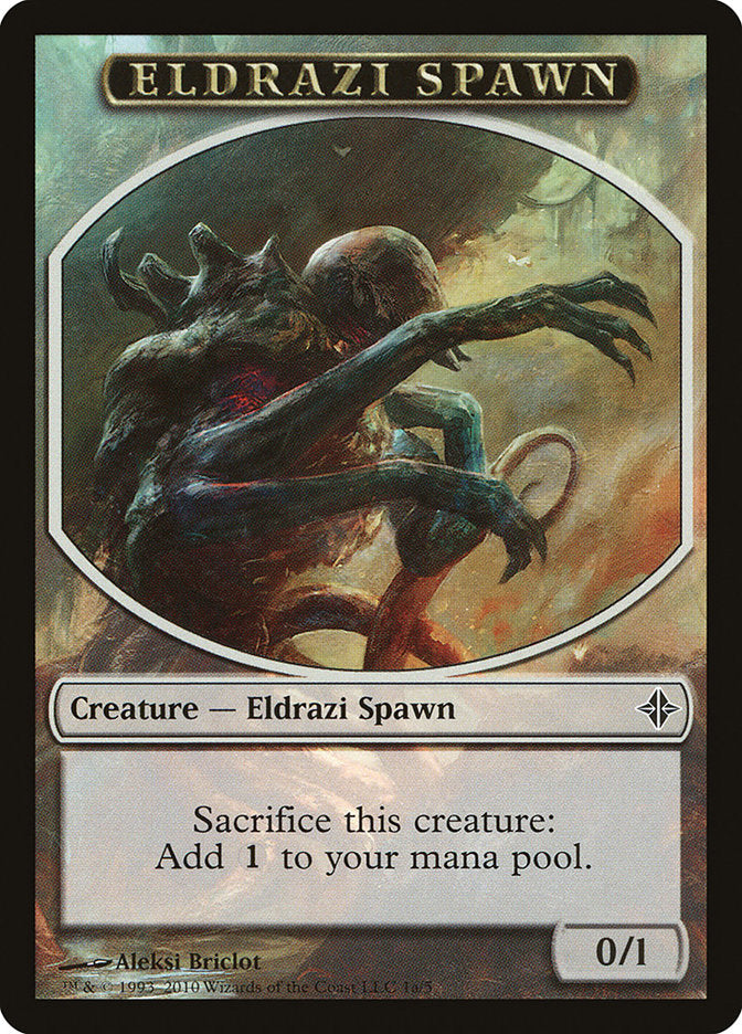 Eldrazi Spawn (1a/5) [Rise of the Eldrazi Tokens] | Devastation Store