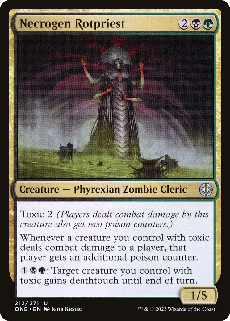 Necrogen Rotpriest [Phyrexia: All Will Be One] | Devastation Store