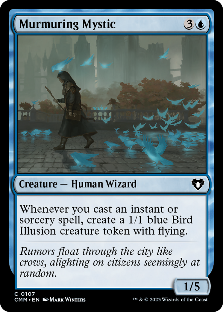 Murmuring Mystic [Commander Masters] | Devastation Store