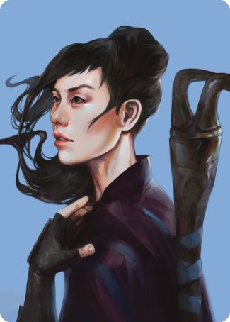 Yuriko, the Tiger's Shadow Art Card [Commander Masters Art Series] | Devastation Store