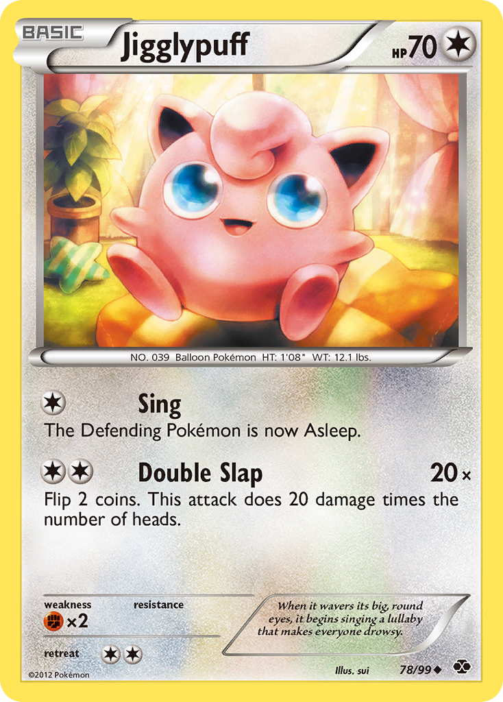 Jigglypuff (78/99) [Black & White: Next Destinies] | Devastation Store