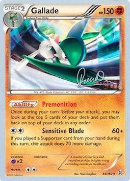 Gallade (84/162) (Infinite Force - Diego Cassiraga) [World Championships 2017] | Devastation Store