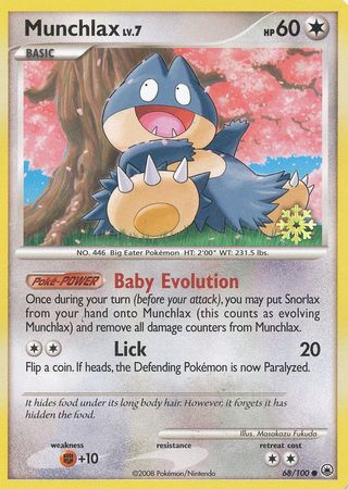 Munchlax (68/100) [Countdown Calendar Promos] | Devastation Store