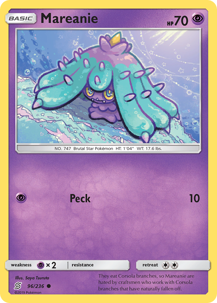 Mareanie (96/236) [Sun & Moon: Unified Minds] | Devastation Store