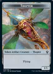 Golem (027) // Thopter Token [Commander 2021 Tokens] | Devastation Store