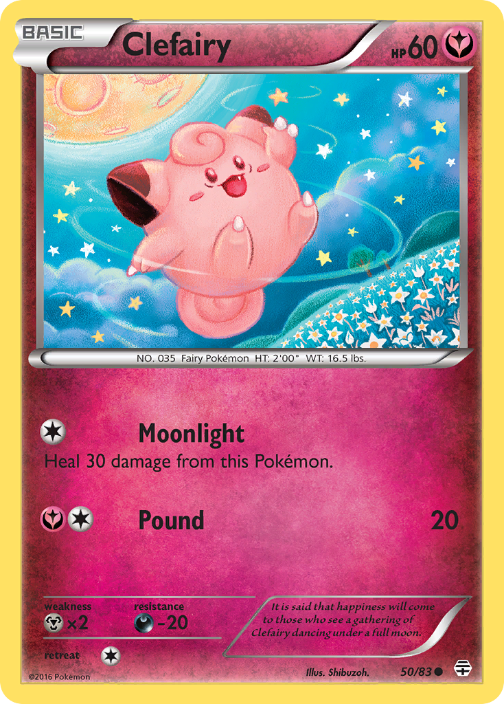 Clefairy (50/83) [XY: Generations] | Devastation Store